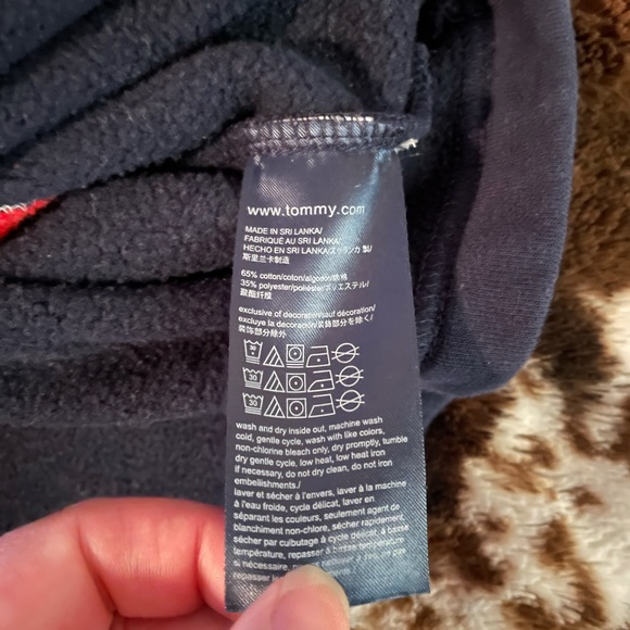 -Tommy Hilfiger logo colored block sweatshirt - Picture 4 of 4